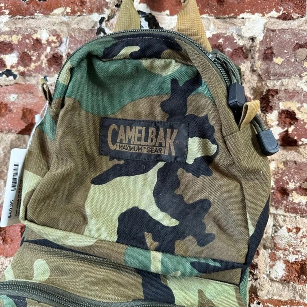 Camelback Maximum Gear Backpack M.U.L.E  Army Green Camo NO Bladder